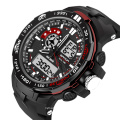 Fashion Sport Super Cool Men's Quartz Digital Watch Men Sports Watches SANDA 737 Luxury Brand LED Military Waterproof Wristwatch